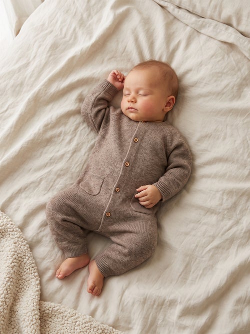 Combinaison en laine et cachemire - Premium - Kiabi