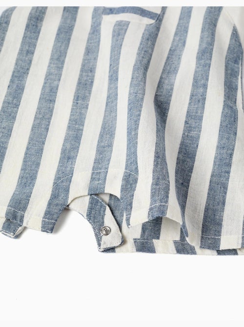 Combinaison en lin à rayures You&Me - Kiabi