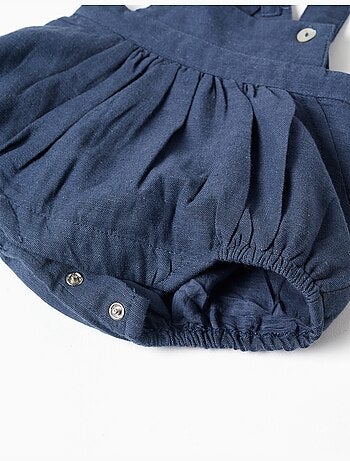 Combinaison en lin avec bretelles réglables You&Me