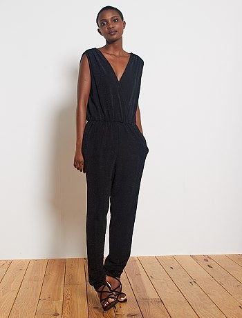 Combinaison en maille pailletée - Kiabi