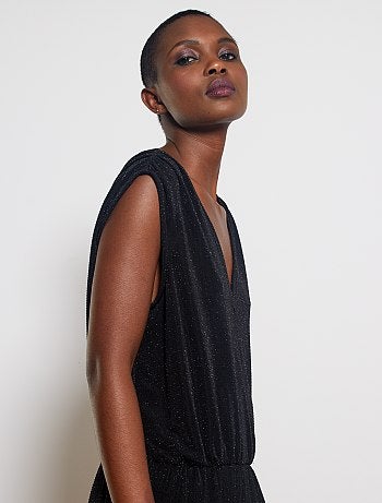 Combinaison en maille pailletée - Kiabi