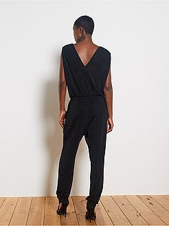 Combinaison en maille pailletée - Kiabi