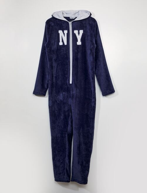 Combinaison pyjama homme polaire