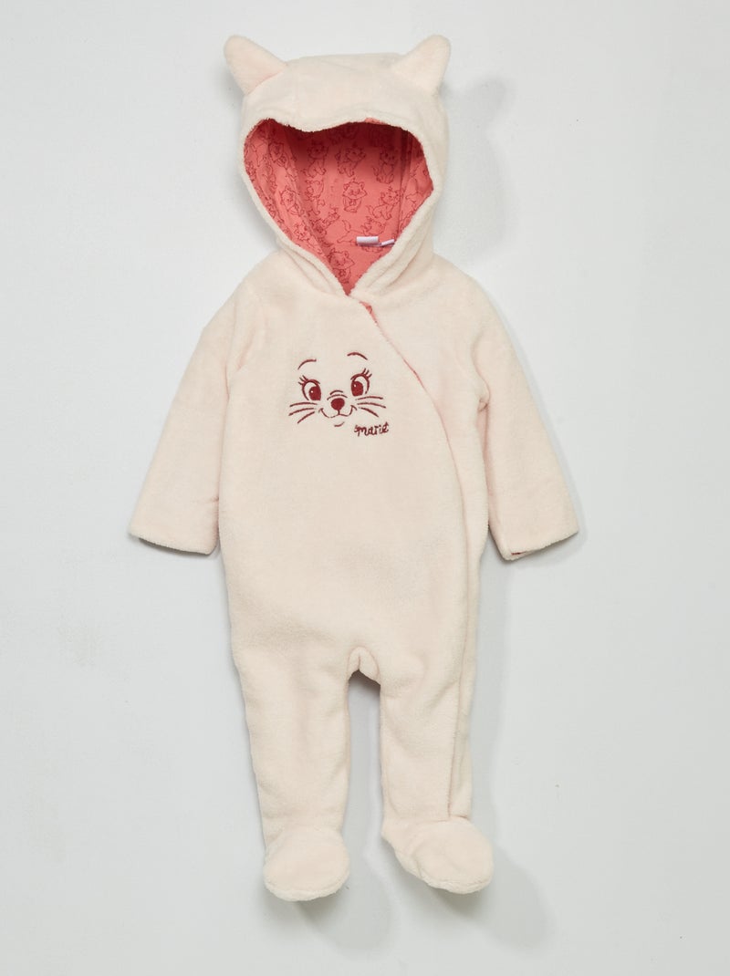 Combinaison en polaire chaude 'Disney' rose - Kiabi