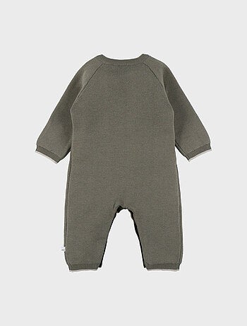 Combinaison en tricot avec motif zèbre Noukie's