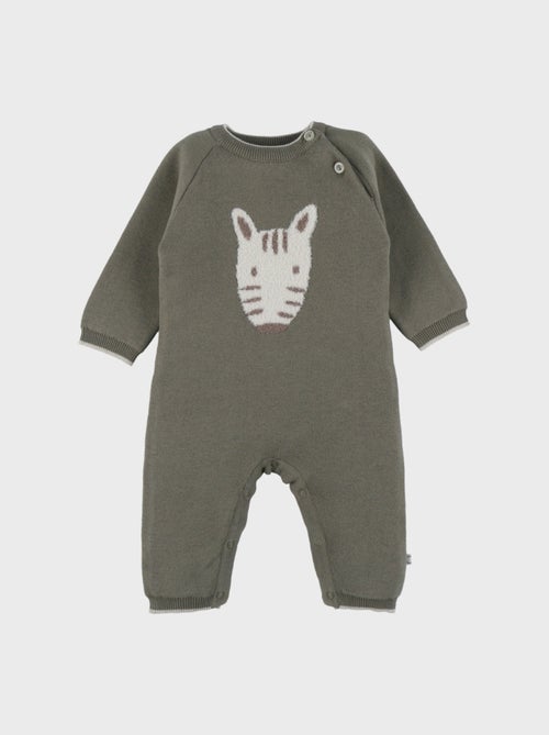 Combinaison en tricot avec motif zèbre Noukie's - Kiabi