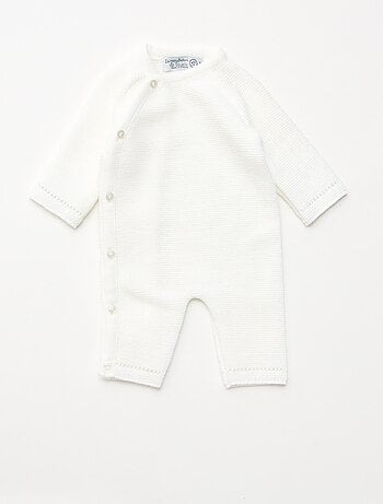 Combinaison en tricot 'La manufacture de Layette'