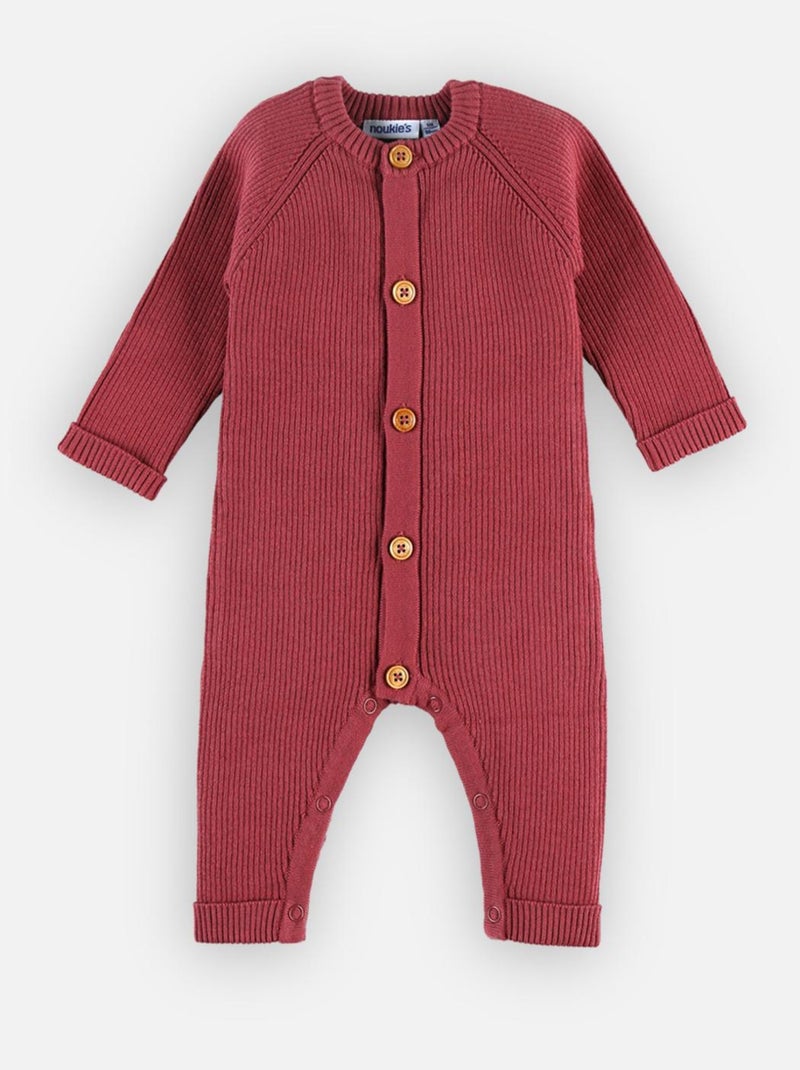 Combinaison en tricot, lie de vin Noukie's Rouge - Kiabi