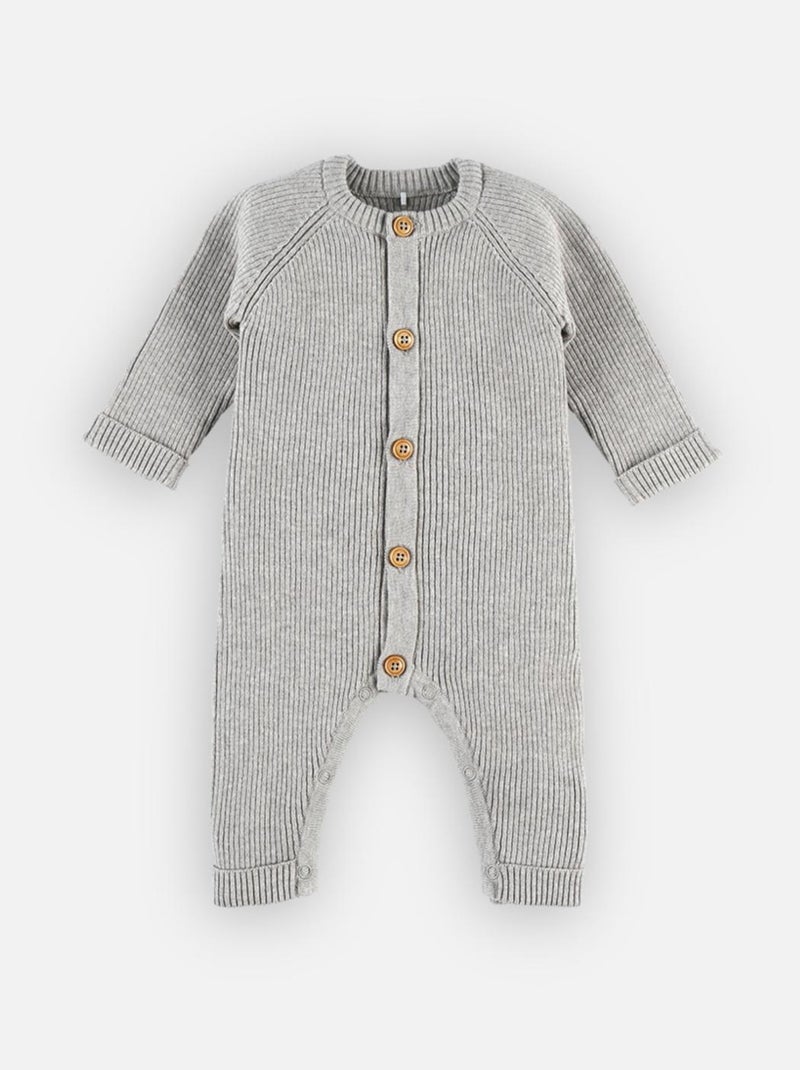 Combinaison en tricot, Noukie's Gris - Kiabi