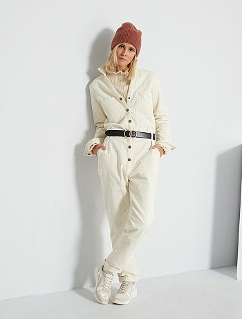 Combinaison en velours