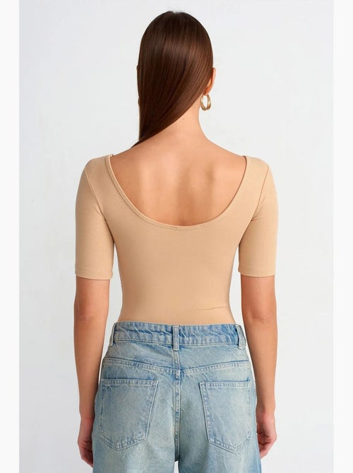 Combinaison femme slim en jersey de coton dilvin - Kiabi Combinaison femme slim en jersey de coton dilvin - Kiabi