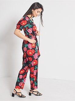 Combinaison fleurie - Kiabi