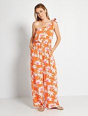 Combinaison Salopette Vetements Femme Orange Kiabi