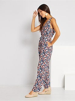 Combinaison fluide à dos nu - Kiabi