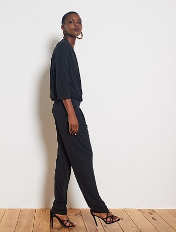 Combinaison fluide cache-cœur - Kiabi