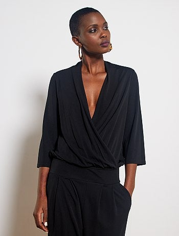 Combinaison fluide cache-cœur - Kiabi