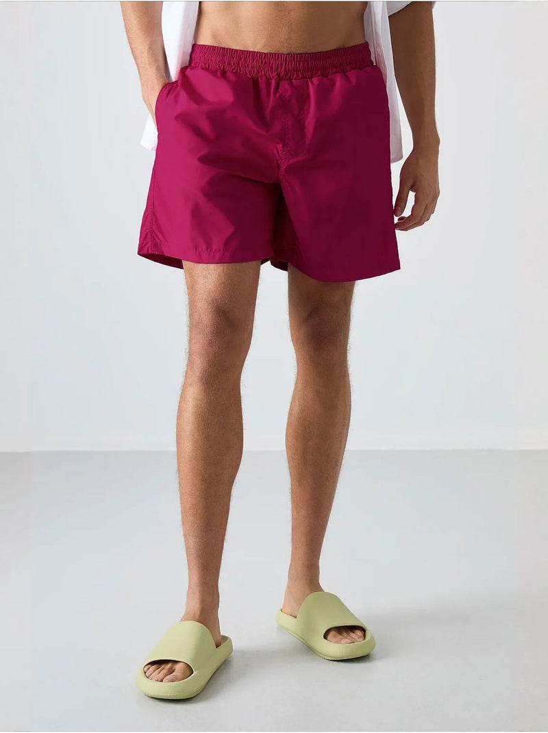 Combinaison homme à short à enfiler tommy Magenta - Kiabi
