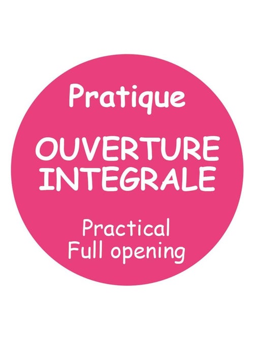 COMBINAISON ILAN MOLLETON OUVERTURE INTEGRALE NAISSANCE - Kiabi