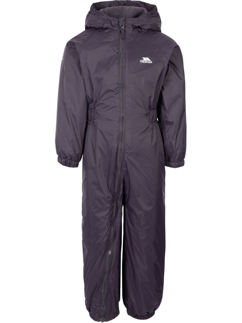 Combinaison imperméable unisexe - trespass dripdrop Gris foncé - Kiabi