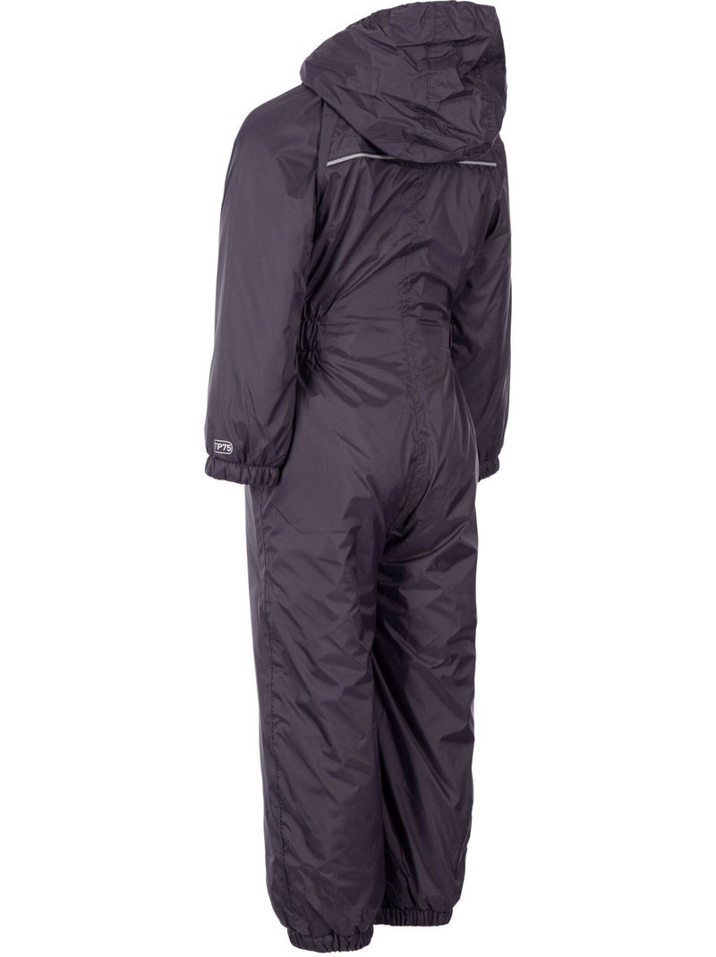 Combinaison imperméable unisexe - trespass dripdrop Gris foncé - Kiabi