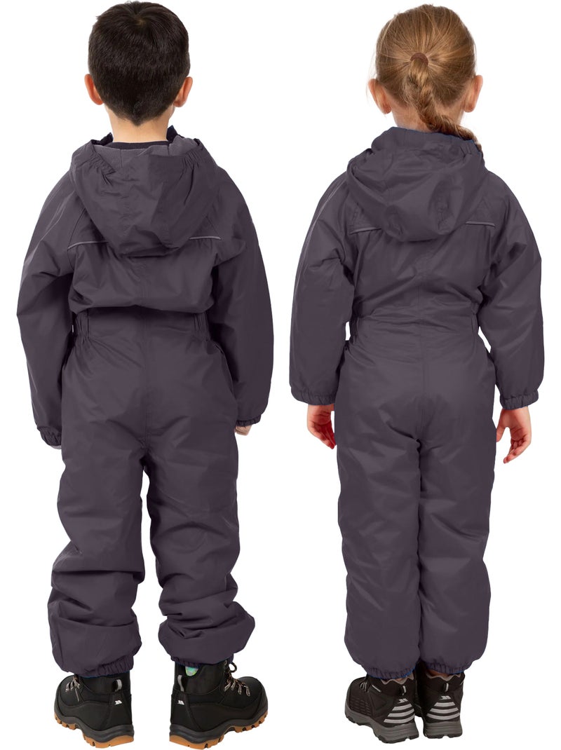 Combinaison imperméable unisexe - trespass dripdrop Gris foncé - Kiabi