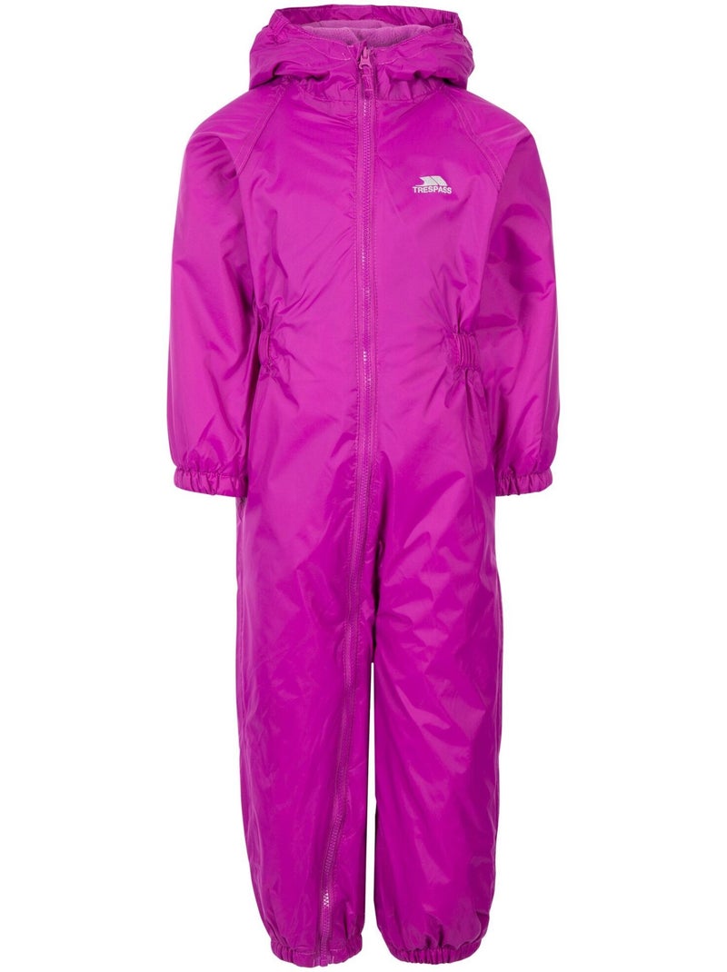 Combinaison imperméable unisexe - trespass dripdrop Violet clair - Kiabi