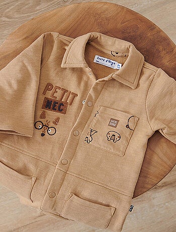 COMBINAISON IRON MOLLETON LONG NAISSANCE