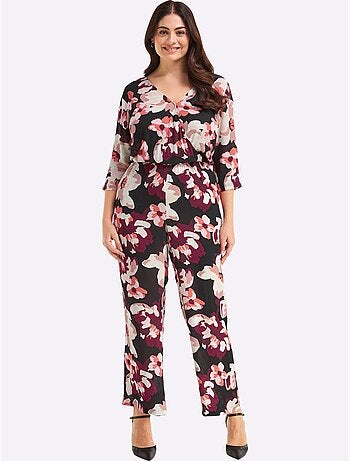 Combinaison Joli Motif Floral - Taille Standard - Sheego