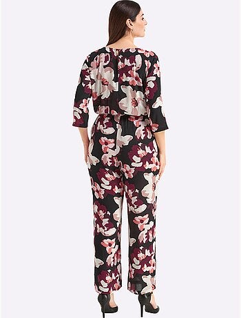Combinaison Joli Motif Floral - Taille Standard - Sheego