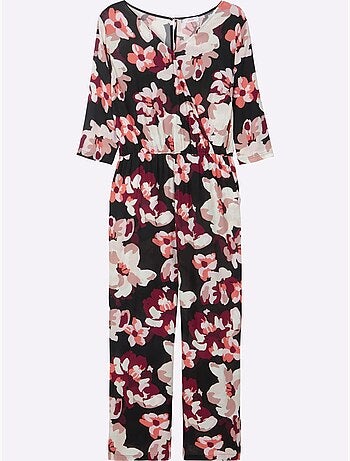 Combinaison Joli Motif Floral - Taille Standard - Sheego