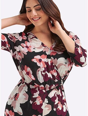 Combinaison Joli Motif Floral - Taille Standard - Sheego