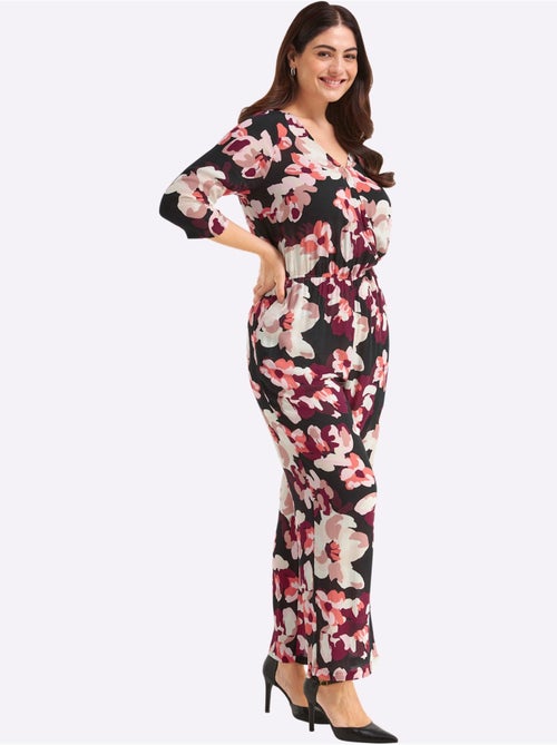 Combinaison Joli Motif Floral - Taille Standard - Sheego - Kiabi