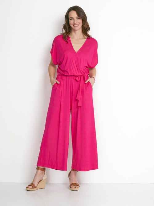 Combinaison jupe-culotte maille extensible - Afibel - Kiabi
