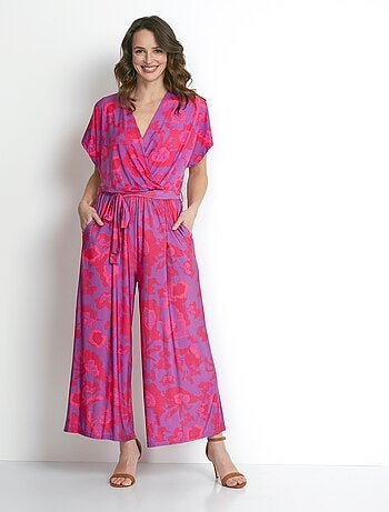 Combinaison jupe-culotte maille extensible
