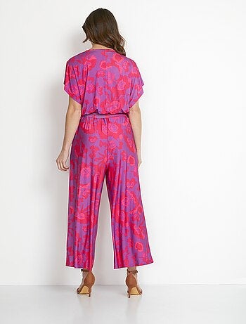 Combinaison jupe-culotte maille extensible