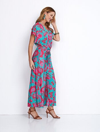 Combinaison jupe-culotte maille extensible