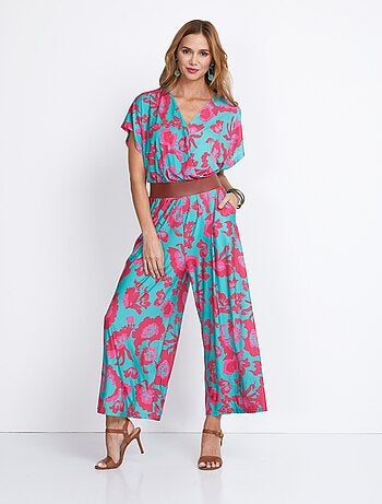 Combinaison jupe-culotte maille extensible