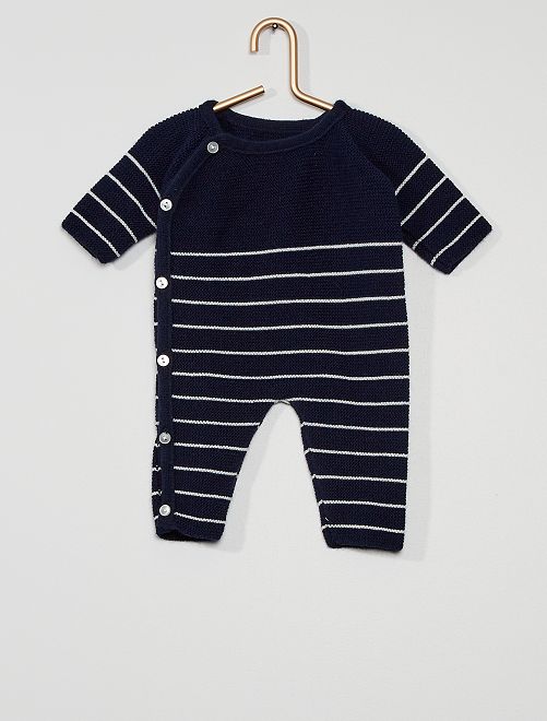 Combinaison La Manufacture De La Layette Bebe Garcon Bleu Kiabi 17 00