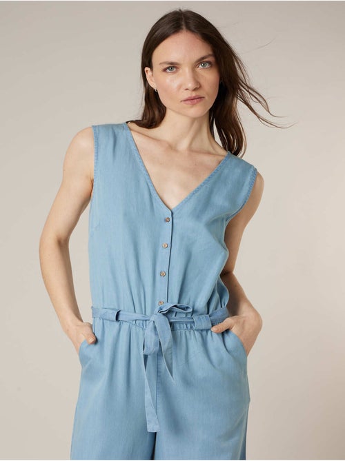 Combinaison large femme en lyocell 'Deeluxe' - Kiabi