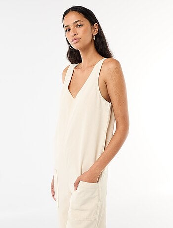 Combinaison large sans manches