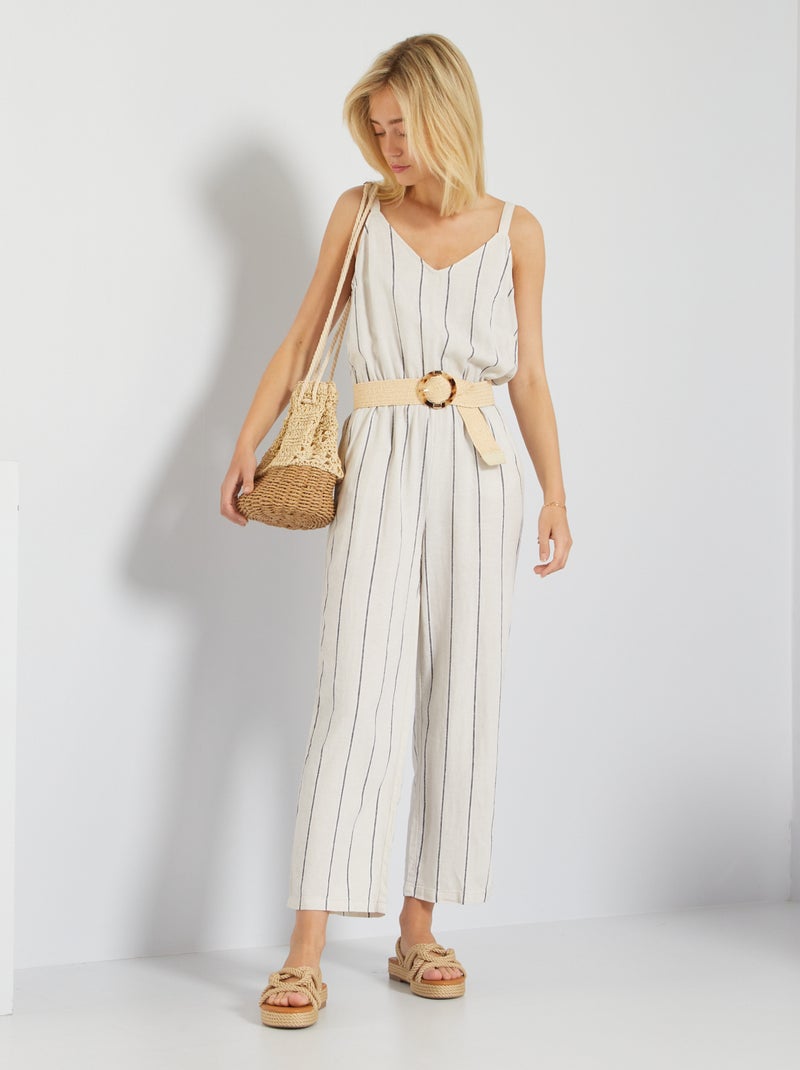 Combinaison légère Beige - Kiabi
