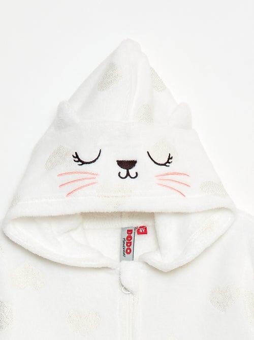 Combinaison longue de nuit en polaire - Kiabi