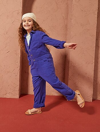 Combinaison longue en lin mélangé - Mixte