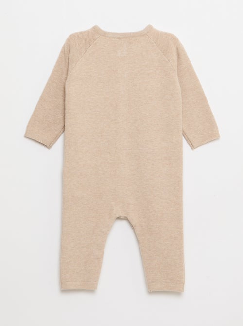 Combinaison longue en maille tricot 'Tic & Tac' 'Disney' - Kiabi