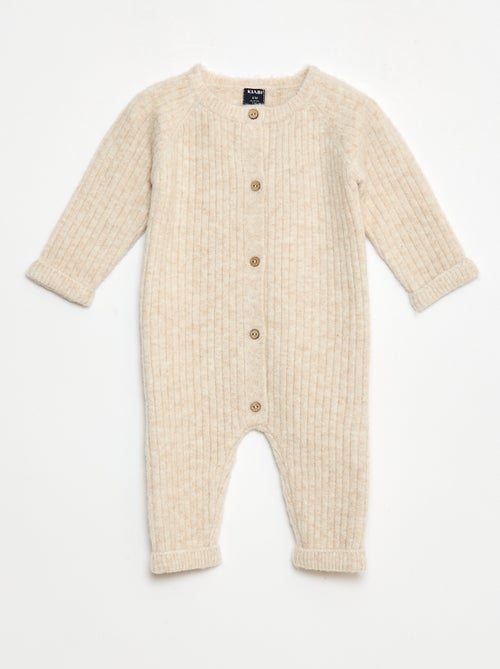 Combinaison longue en tricot - Kiabi