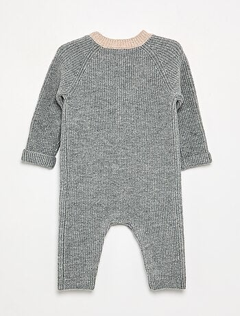 Combinaison longue en tricot