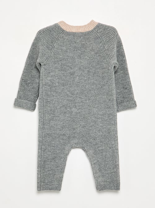 Combinaison longue en tricot - Kiabi