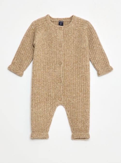 Combinaison longue en tricot - Kiabi