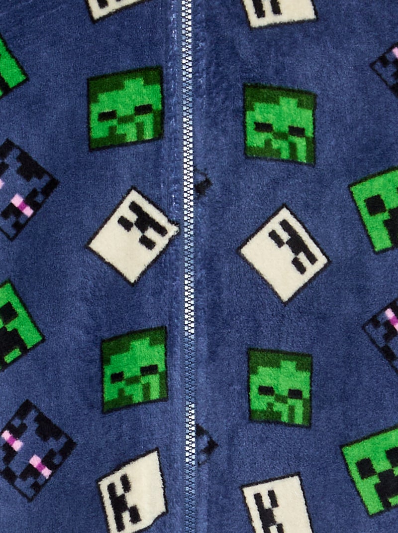 Combinaison longue 'Minecraft' Bleu - Kiabi