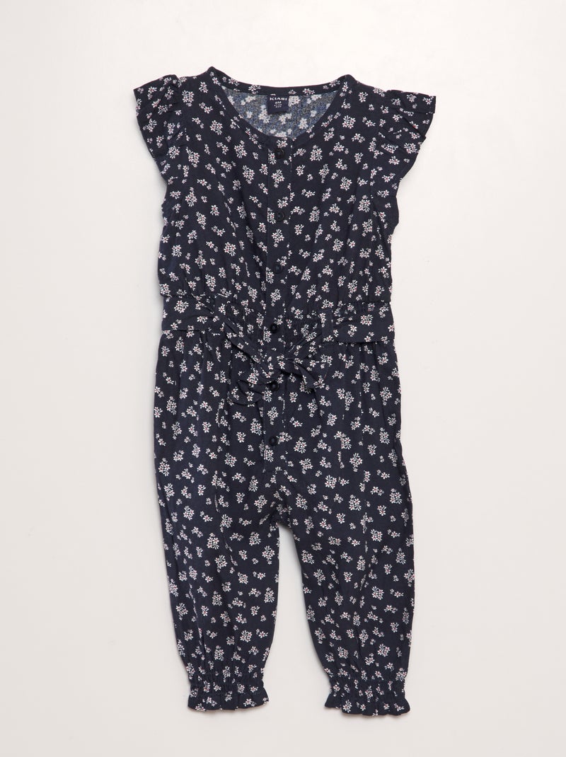 Combinaison longue sans manches Bleu - Kiabi